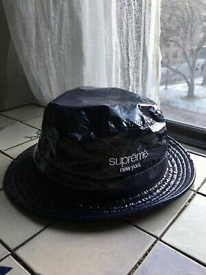 Supreme shiny nylon crusher bucket hat 