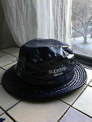 supreme navy hat