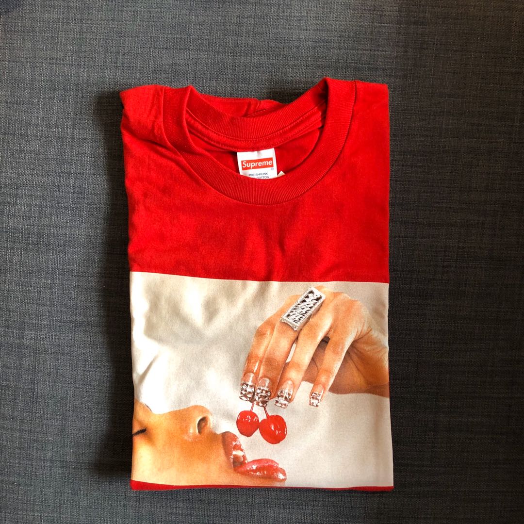 supreme cherries tee