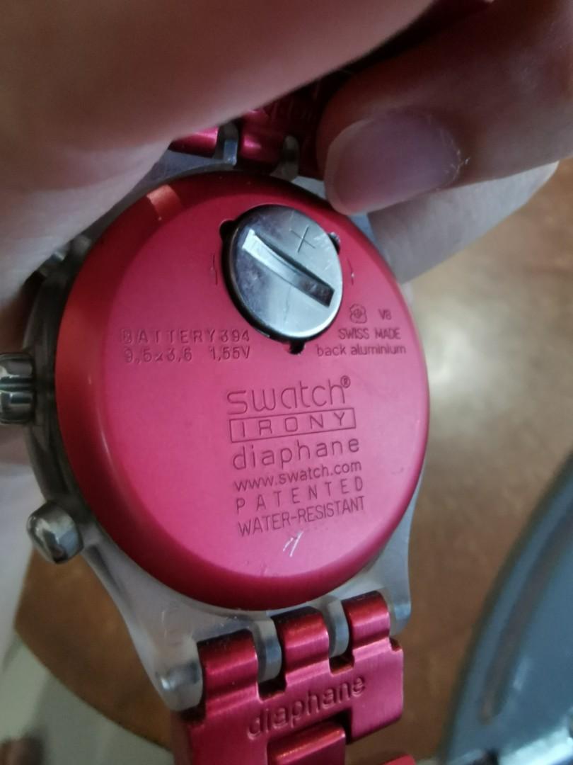 Swatch Irony Diaphane Red