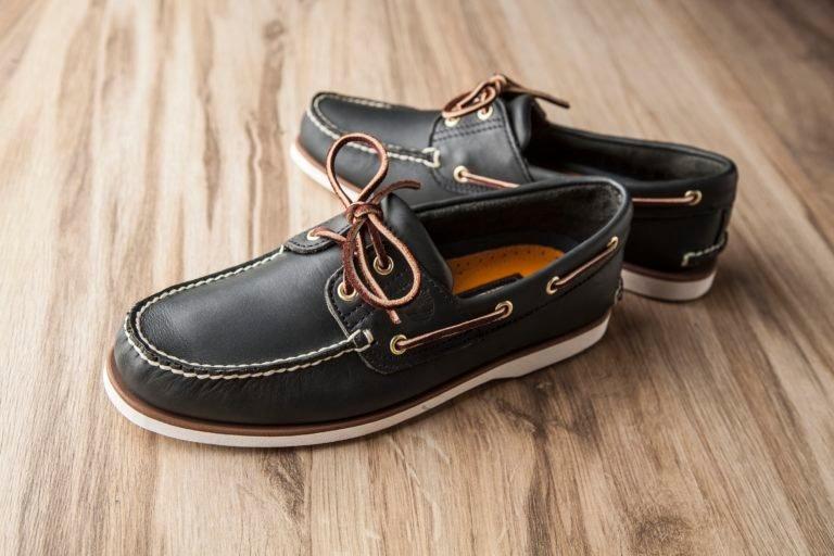 Boat Shoes Classic 2-Eye Navy Blue 