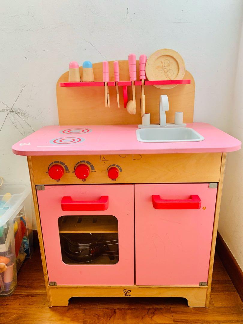 Toy Kitchen Set, Hobbies & Toys, Toys & Games on Carousell