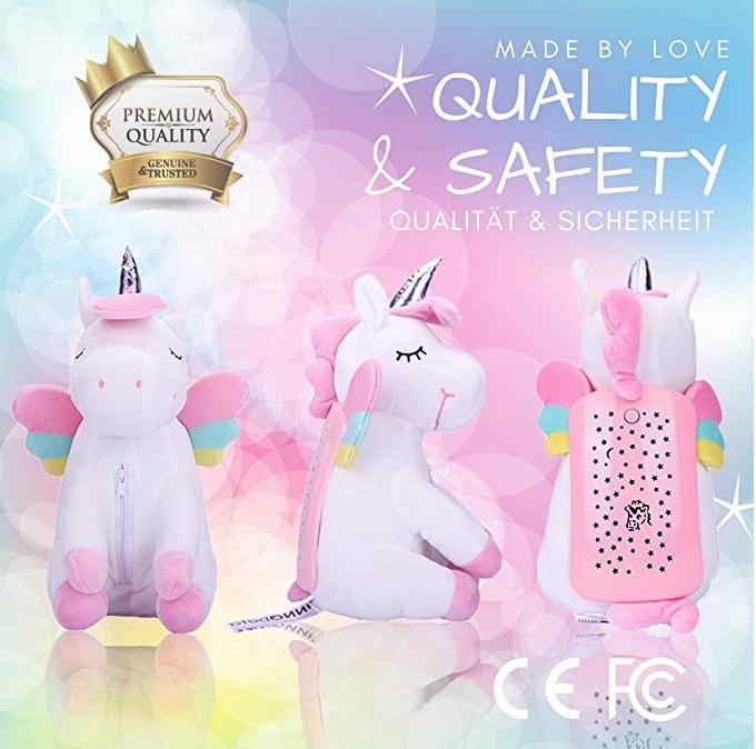 Unicorn Star Projector Night Light For Kids Babies Kids Toys