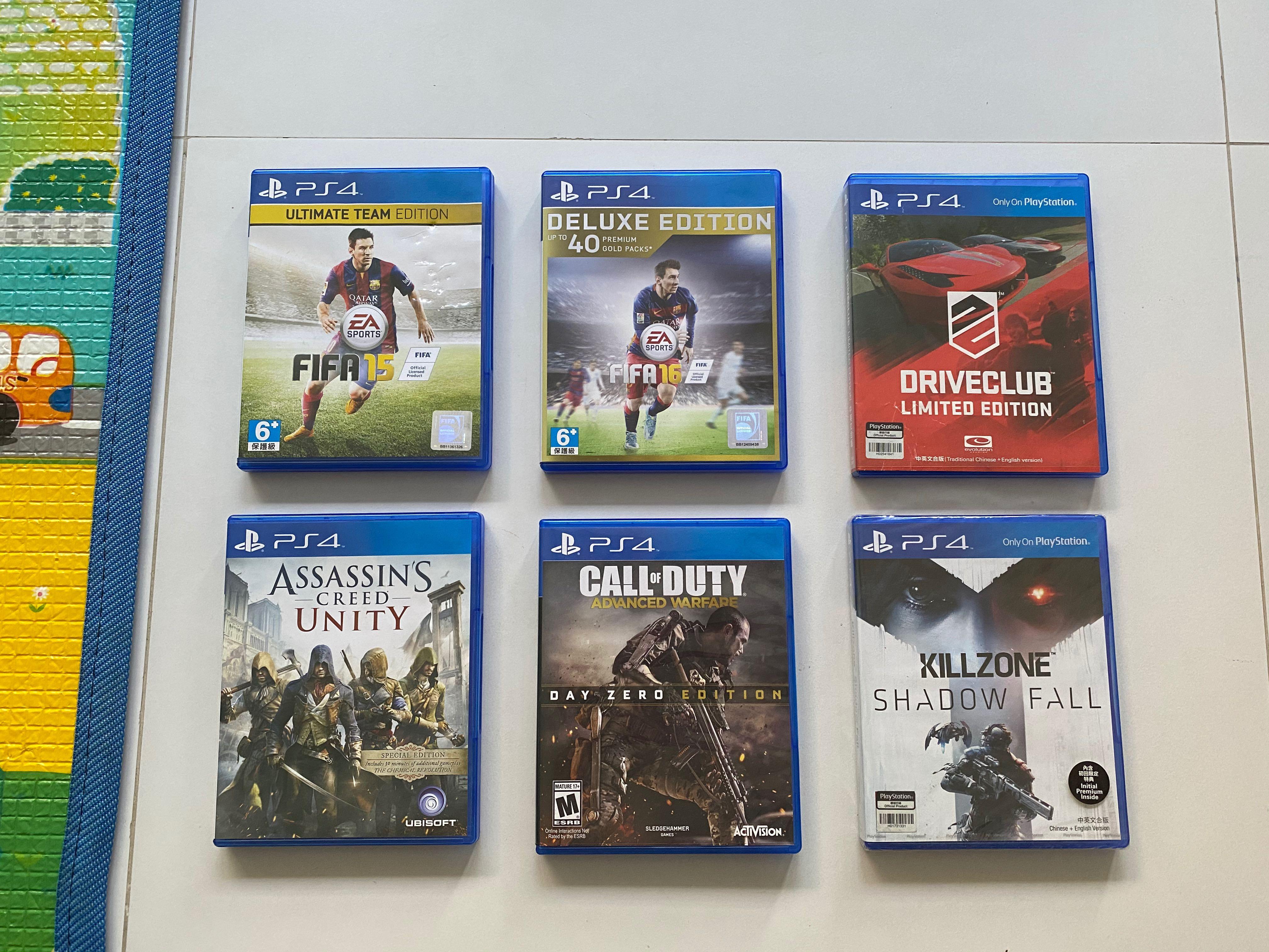 selling used ps4 games