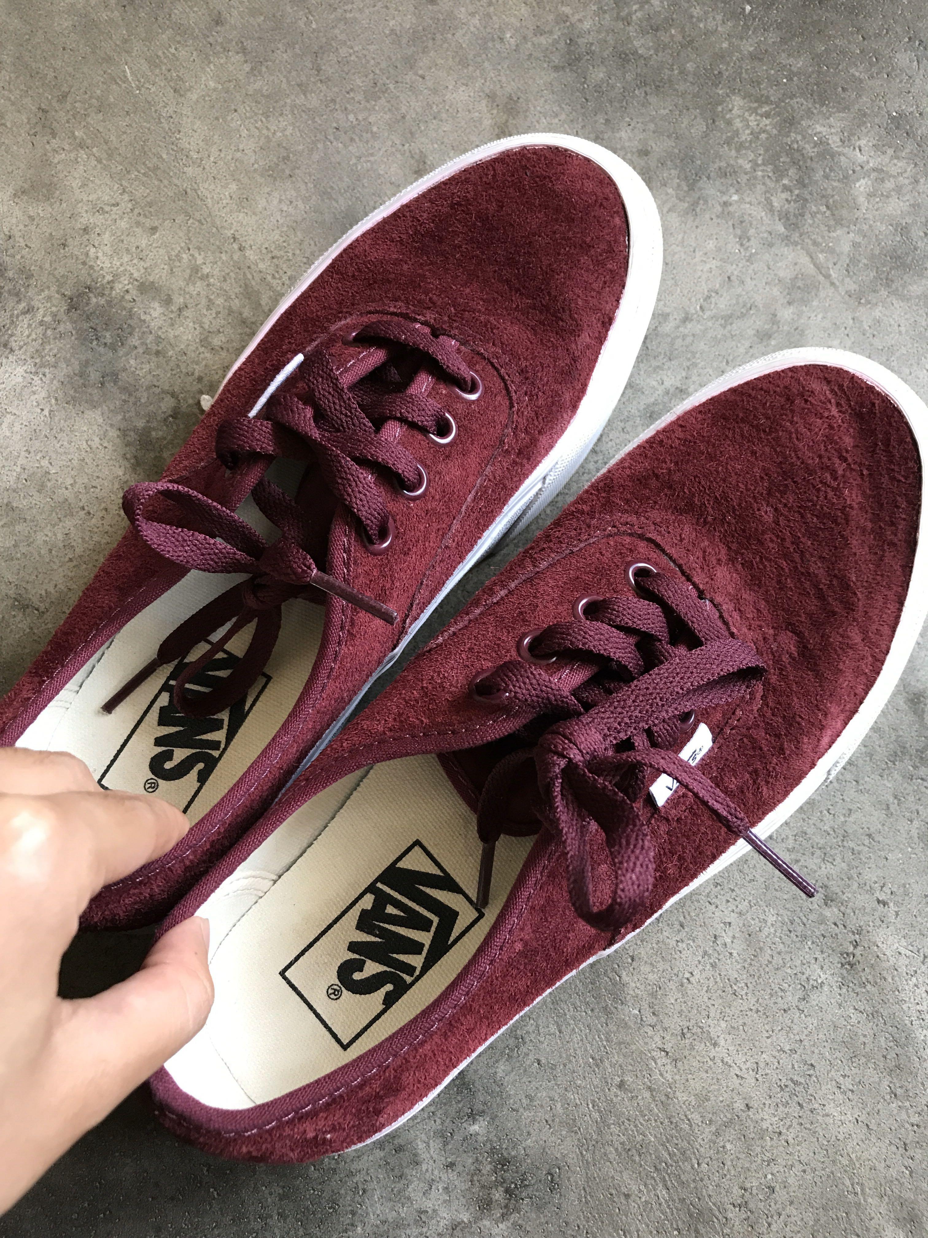 Vans Velvet Maroon AUTHENTIC