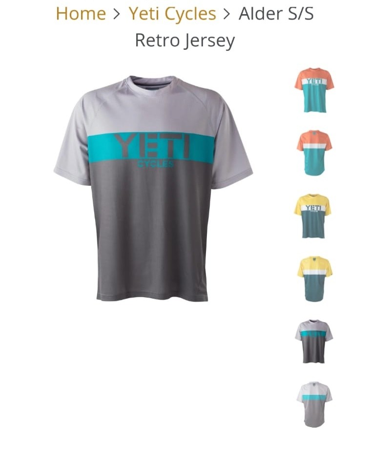 yeti alder jersey