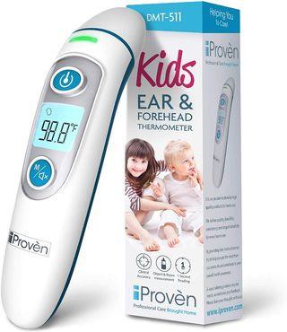 iProven Forehead Thermometer for Kids Adult - Revolutionized Infrared Technology - Clinical Accuracy - Instant Read Thermometer Adults Kids