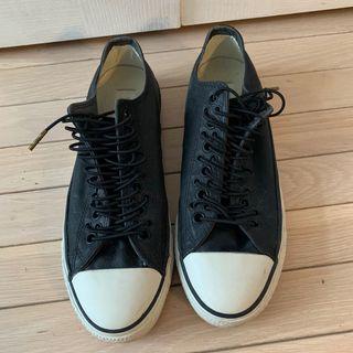 SZ8 John Varvatos x Converse Black leather shoes