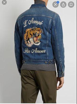 Gucci denim coats & jackets Clearance