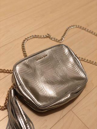 Victoria’s Secret Metallic Silver Crossbody bag