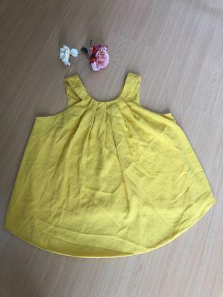 top yellow Yuan clothing