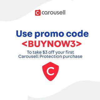 Get $3 off your first Carousell Protection purchase!