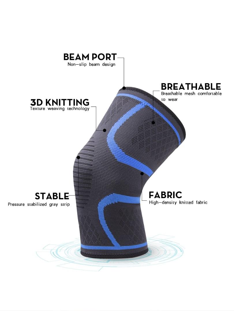 Cheap 1Pc Sports Knee Pad Shin Guard High Elastic Breathable