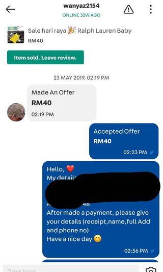 clarify about this buyer ❗️1.0 feedback only