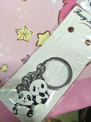 Panda keychain