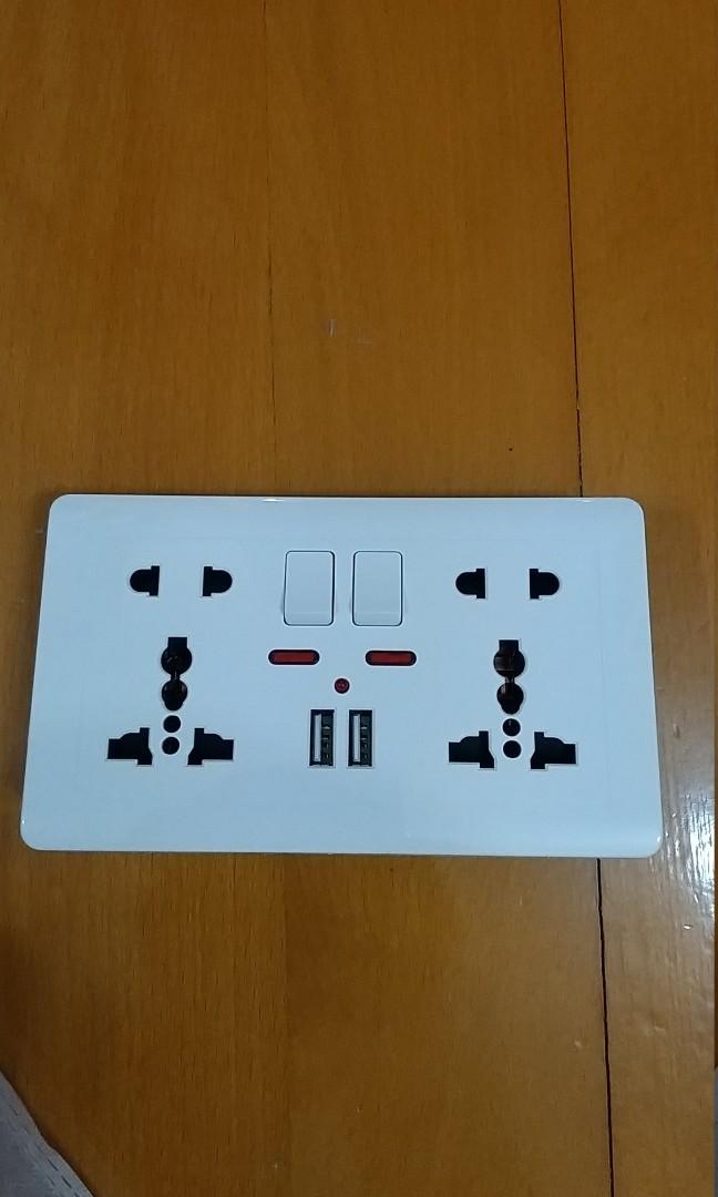 全新孖位蘇板 帶usb, 電子產品, 其他 - Carousell