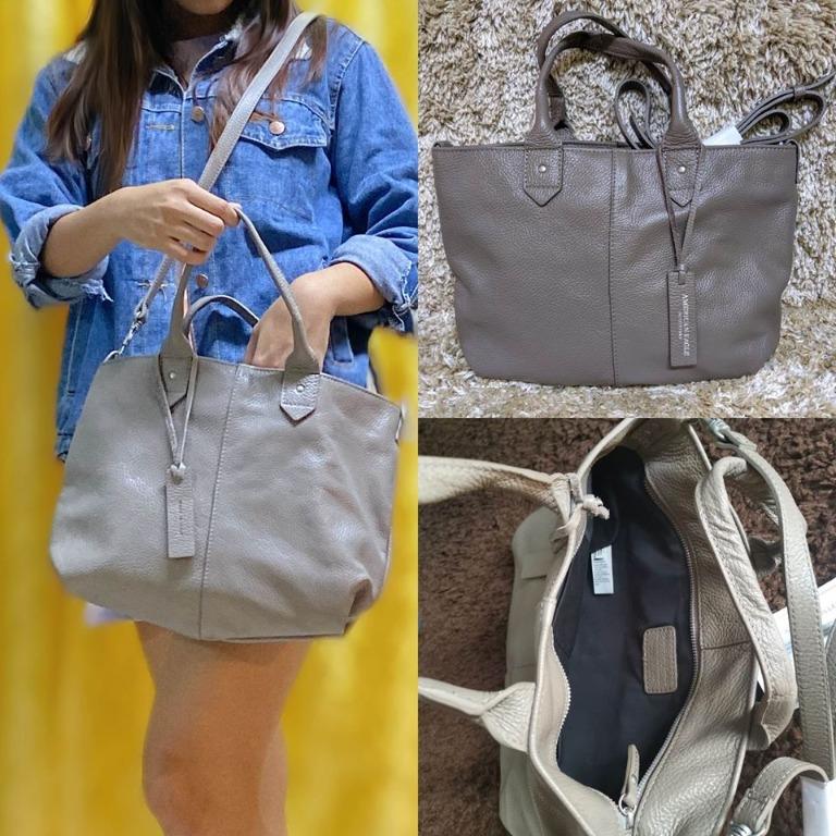 American eagle leather tote outlet