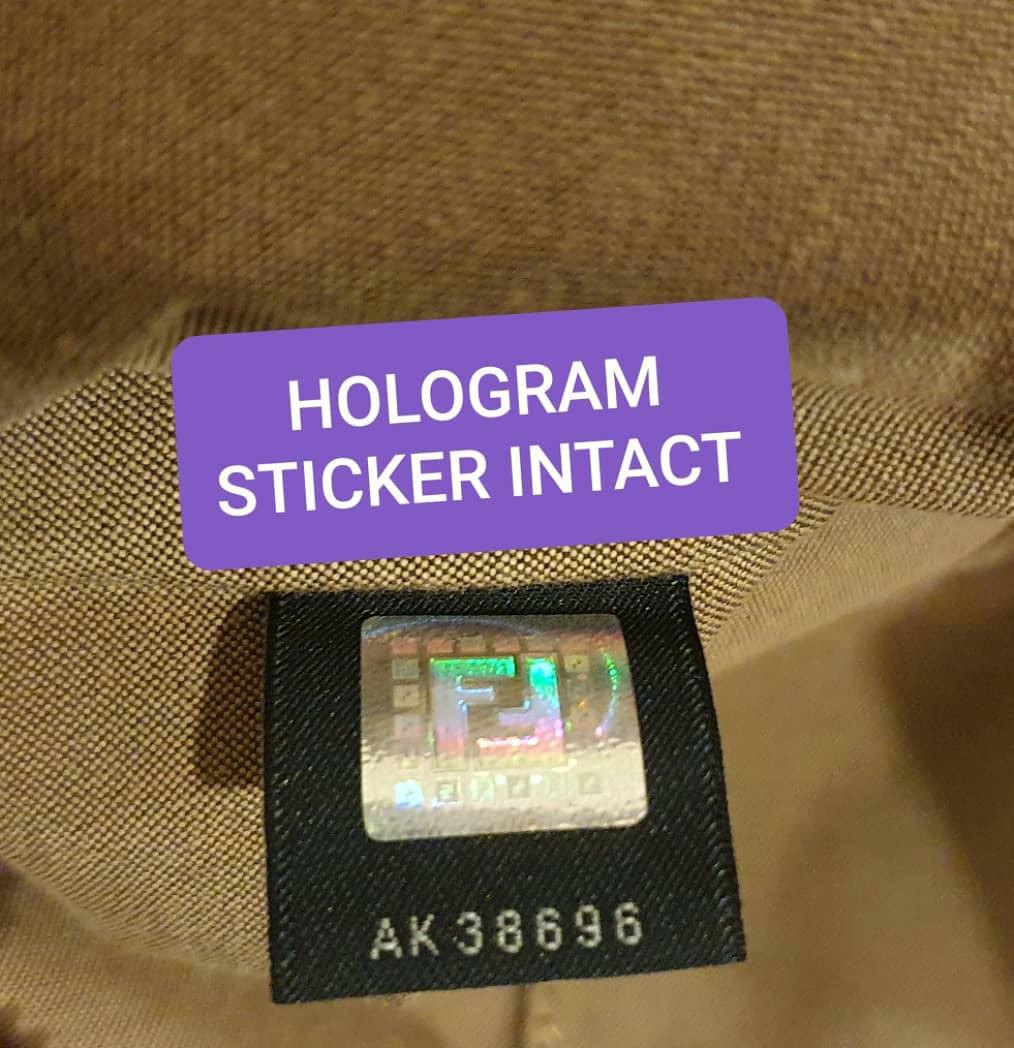 Fendi hologram sticker new arrivals