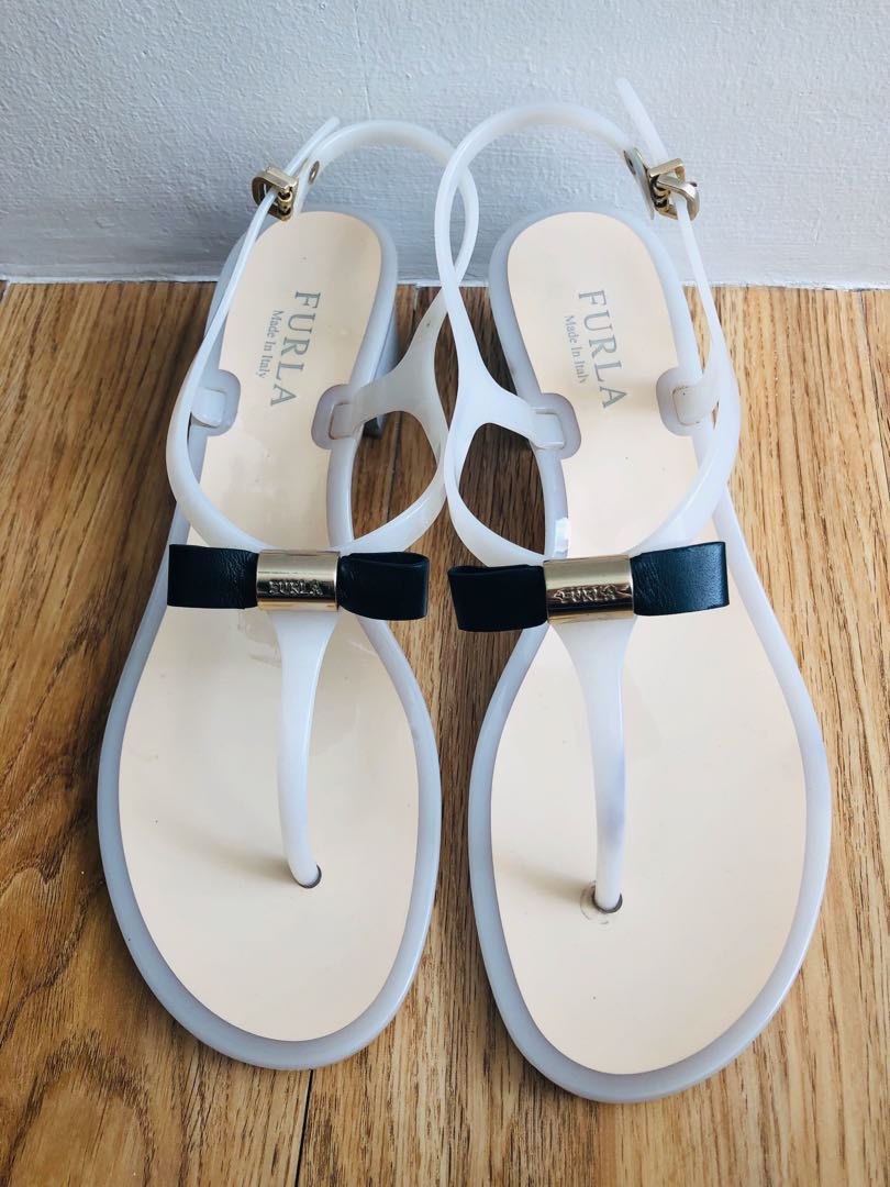 furla jelly sandals