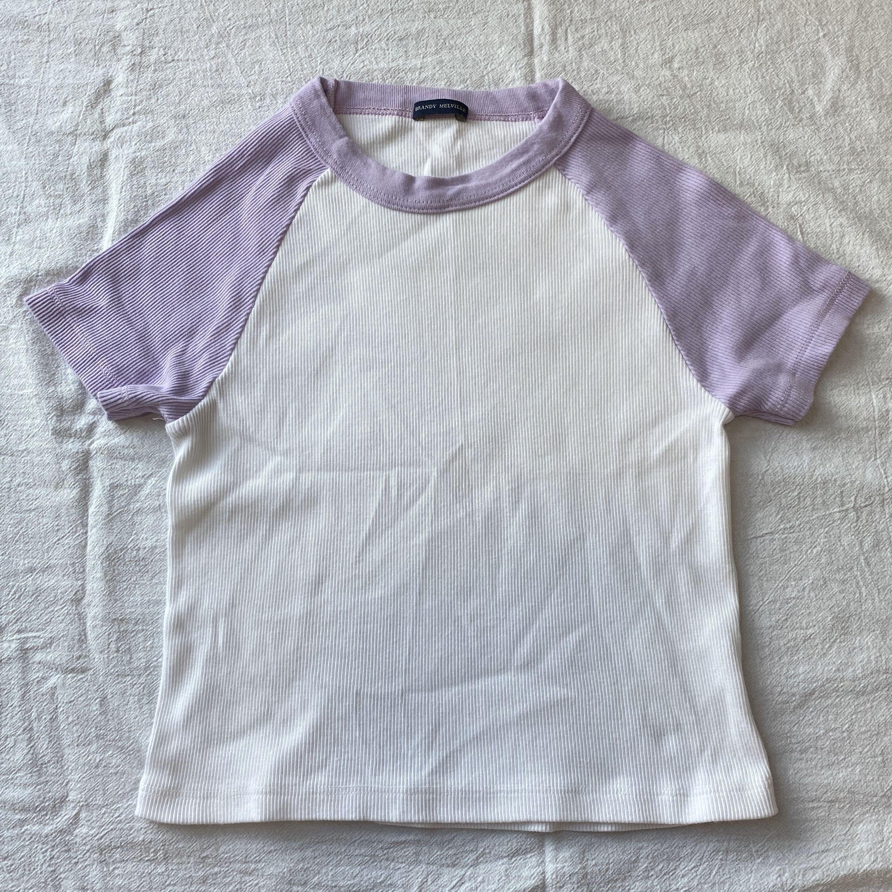 Brandy Melville Lilac Bella Top Women S Fashion Tops Other Tops On Carousell