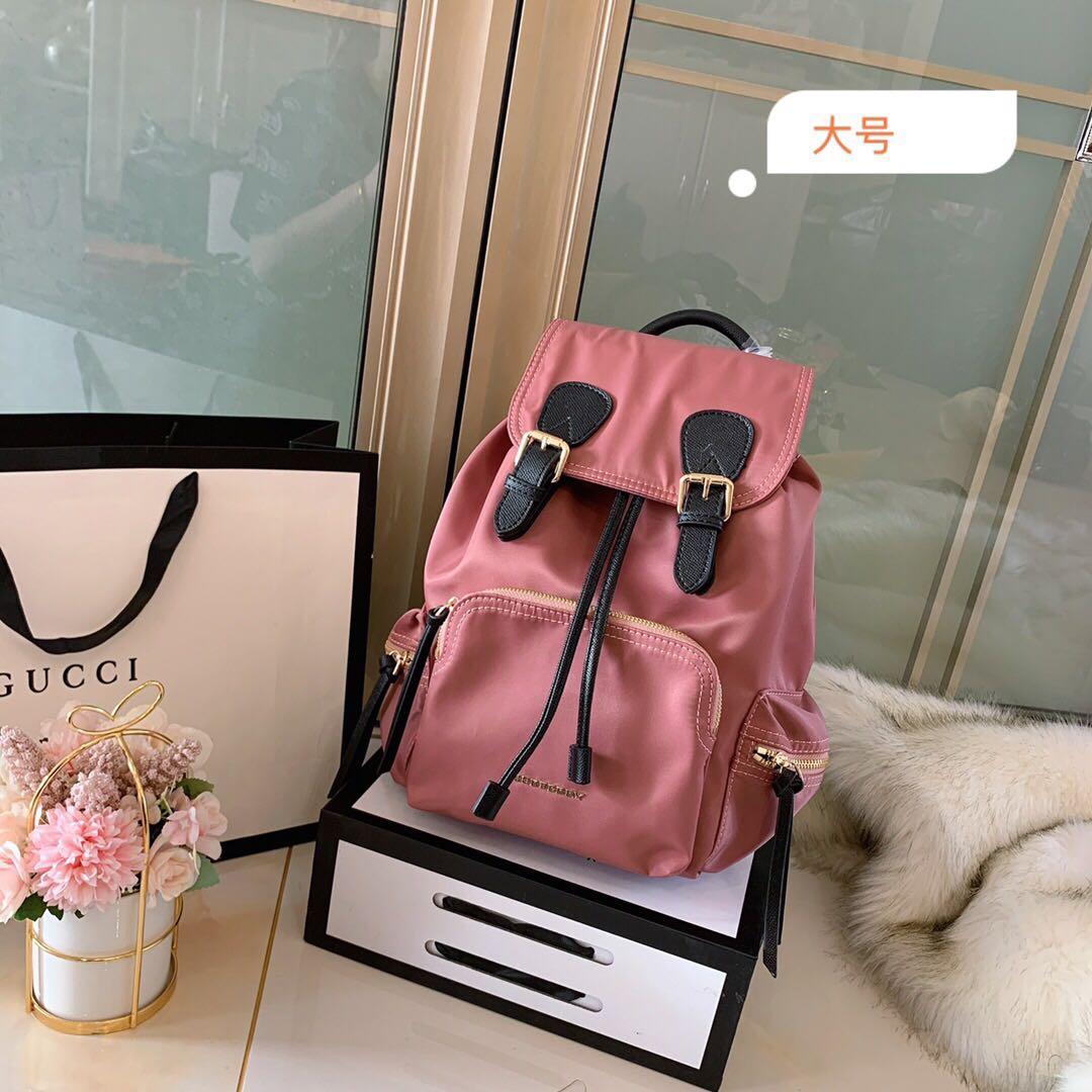 Burberry backpack discount size