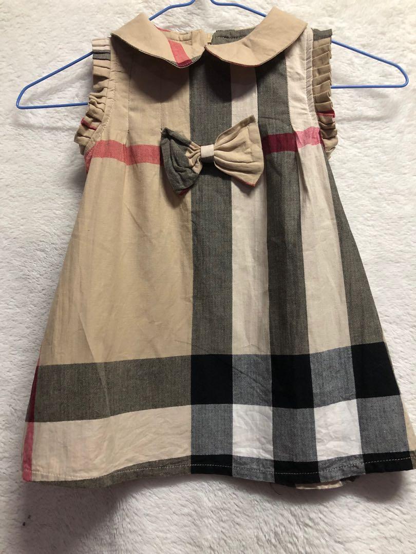 Burberry inspired sale baby clothes