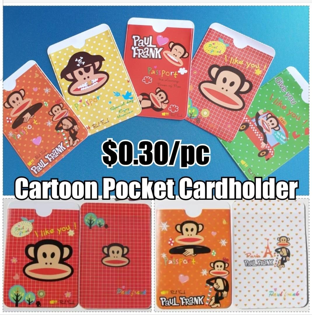 Christmas Gift X Mas Gift Cartoon Pocket Cardholder Ezlink Card Holder Cartoon Pocket Cardholder Paul Frank Ideal For Goodie Bag Gifts For Big Group Of Children Party Useful Adorable My tracking (soon) setting (soon) sign out. carousell