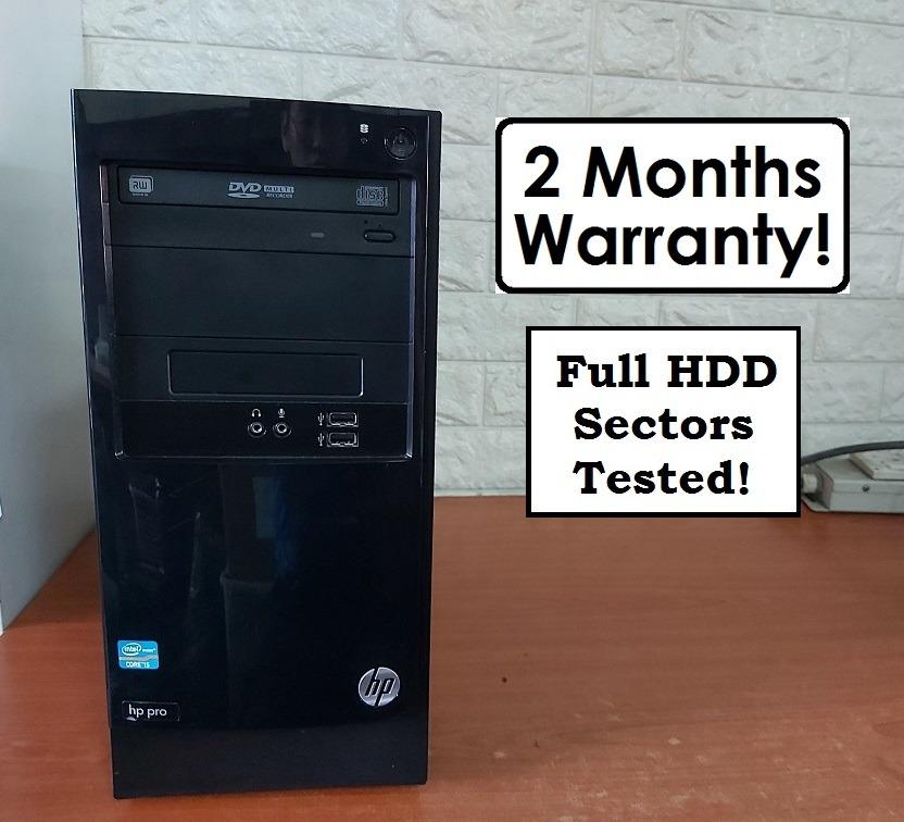 Core I5 Gen3 Cpu Hp Pro 3330 Mt 8gb Ram Core I5 Desktop Electronics Computers Desktops On Carousell