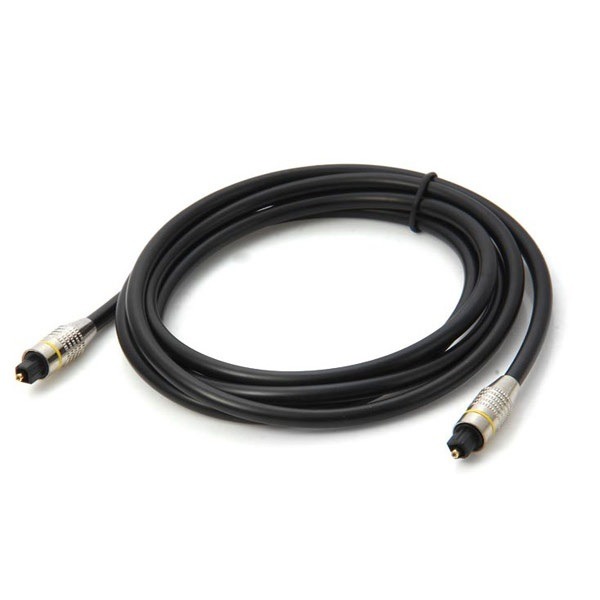 Digital Optical Audio Fiber Cable Black 2M, Audio, Portable Audio ...