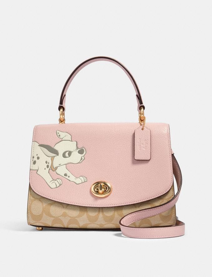 Coach dalmatian flowerbed backpack