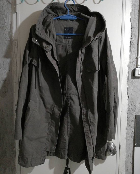 Em Polham gray parka jacket Women s Fashion Coats Jackets and