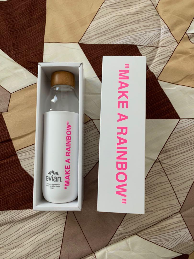 Evian x Virgil Abloh x Soma Glass Bottle