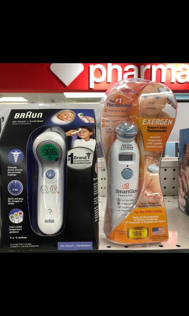 EXERGEN Temporal Artery Thermometer with Smart Glow, Everything Else on