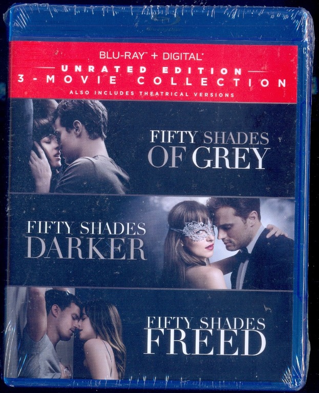 Fifty Shades 3 Movie Collection Blu Ray Hobbies And Toys Music And Media Cds And Dvds On Carousell 