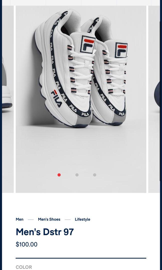 Real FILA Dragster 97 X Disruptor Tracer Unisex new pair Men s Fashion Footwear Sneakers on Carousell