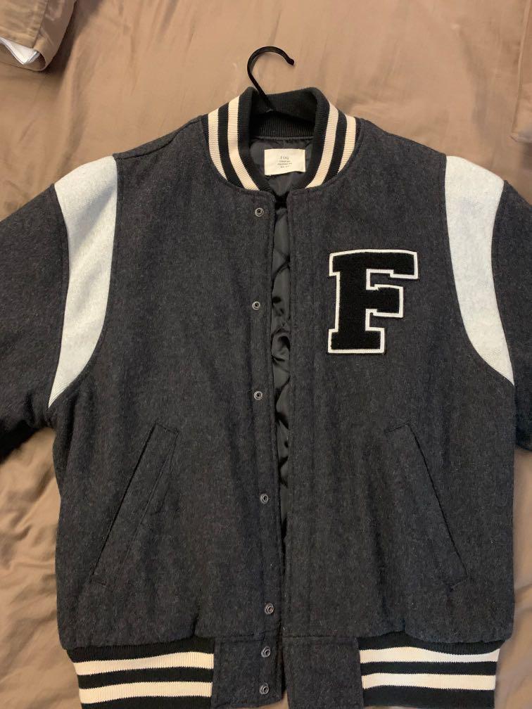 rare FOG Varsity Jacket Men s Fashion Coats Jackets and Outerwear on Carousell