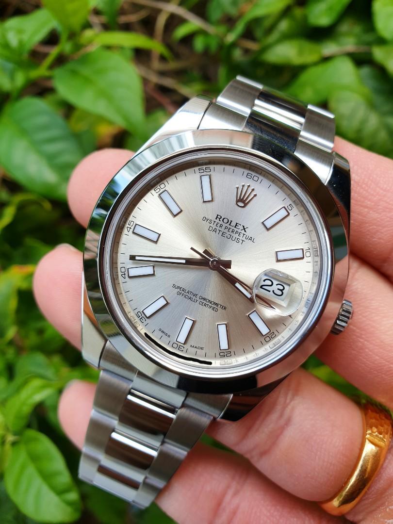 Full Complete Set LNIB Rolex Datejust 41 Ref. 116300 Luxury