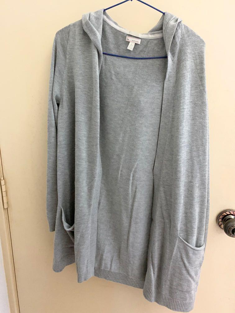 gap hooded cardigan