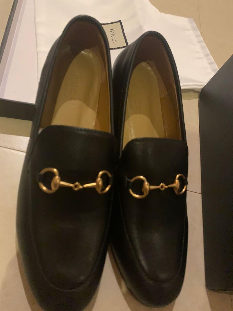 gucci jordaan loafer womens sizing