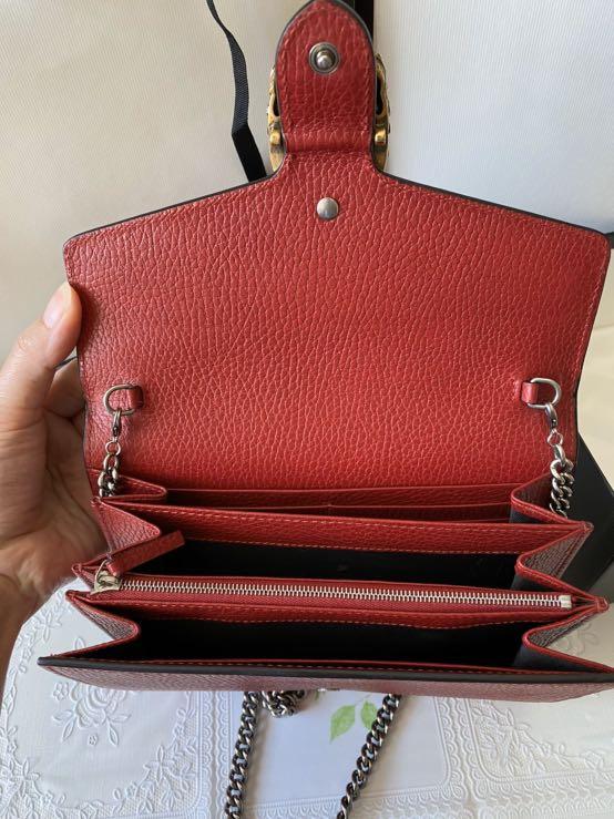 gucci dionysus wallet on chain