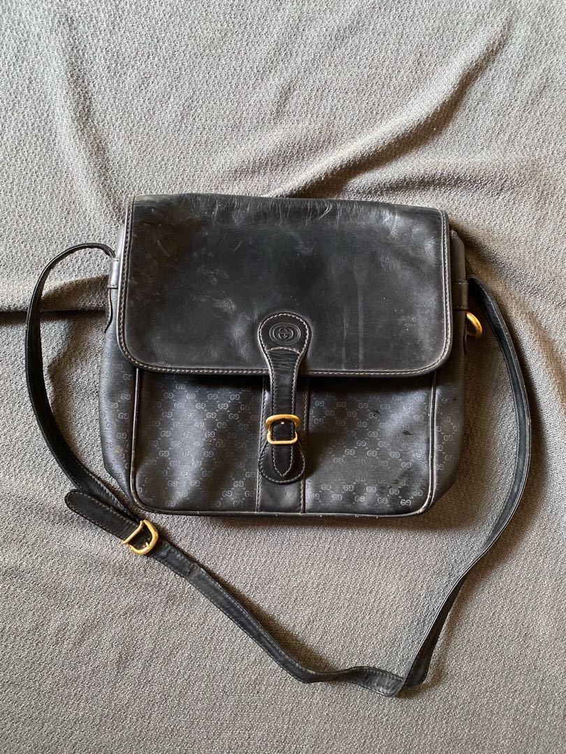 gucci vintage messenger bag