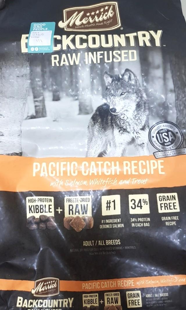 Merrick dog food on sale samples
