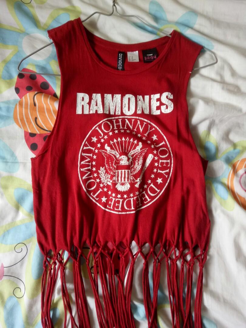 Ramones h&m top
