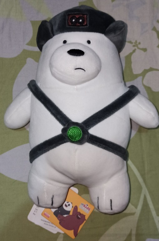 Ice Bear - We Bare Bears plushie 9.8in, Hobbies & Toys, Toys & Games on