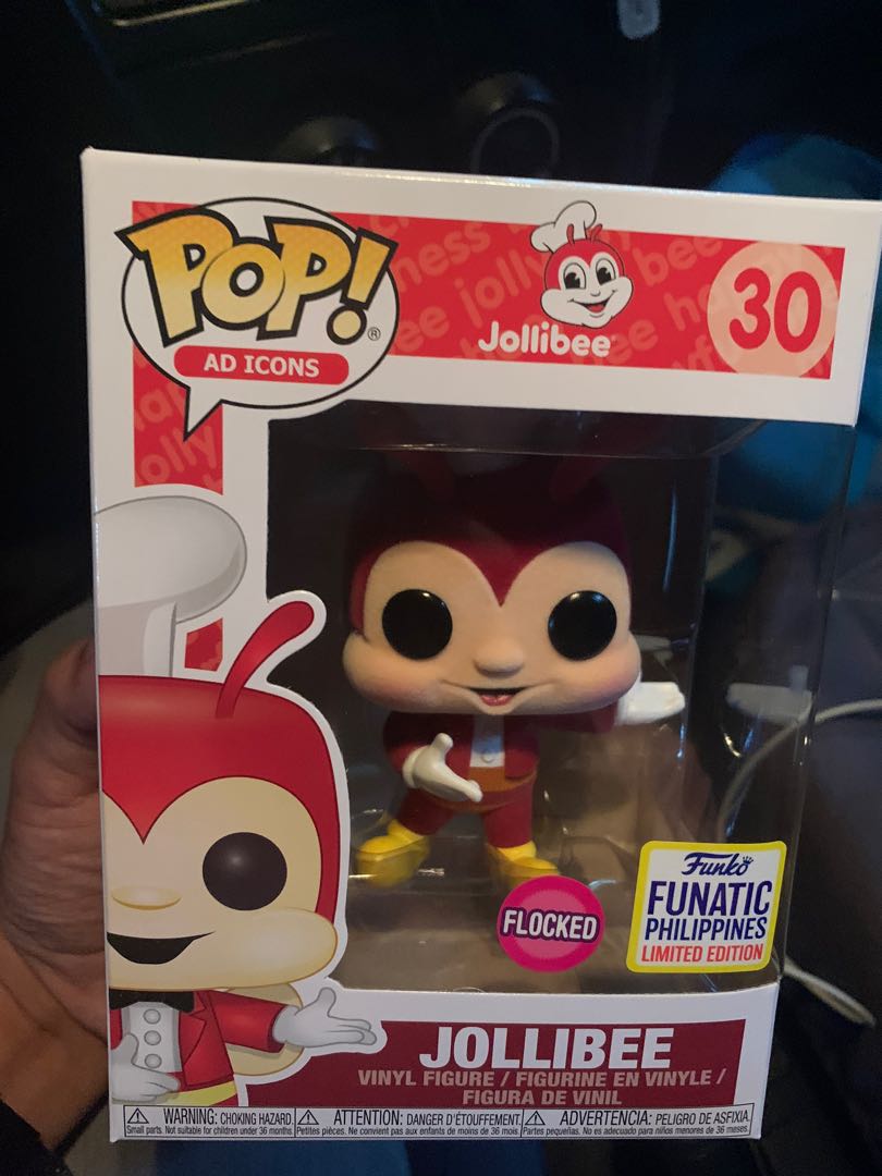 JOLLIBEE FLOCKED FUNKO POP, Hobbies 