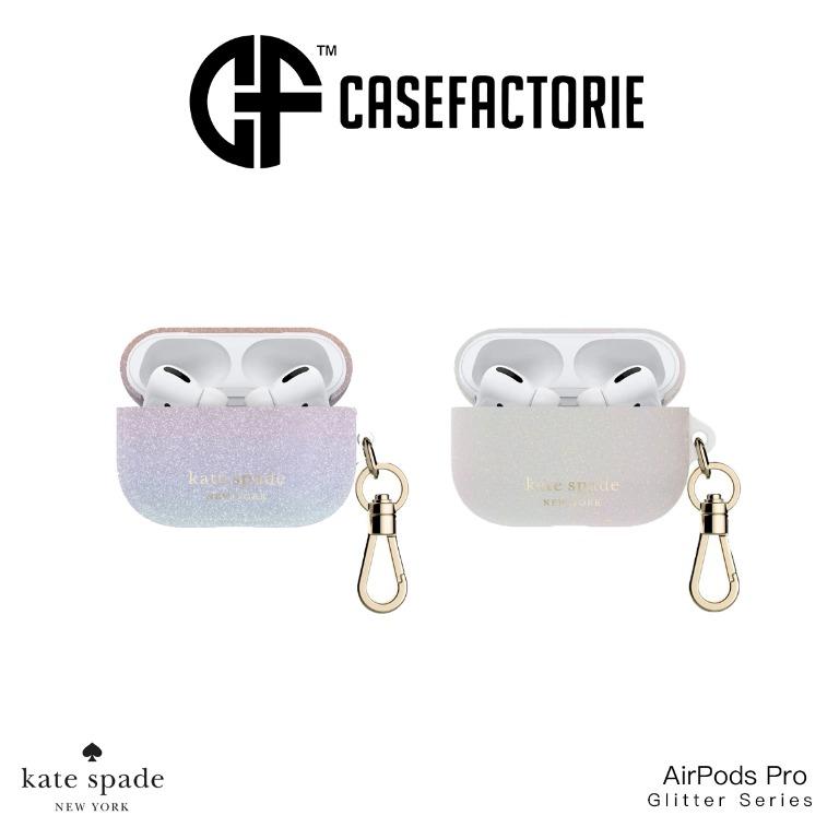 Kate Spade New York Glitter Case for AirPods Pro (2019), Mobile Phones &  Gadgets, Mobile & Gadget Accessories, Cases & Sleeves on Carousell