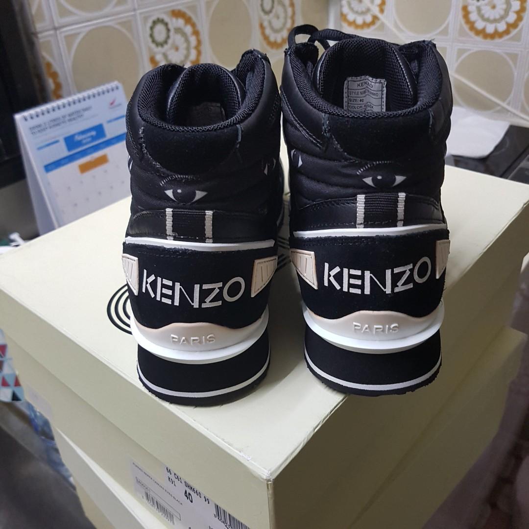 Kenzo eyes high cut sneaker size 40