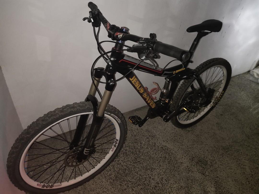 kinesis full suspension frame