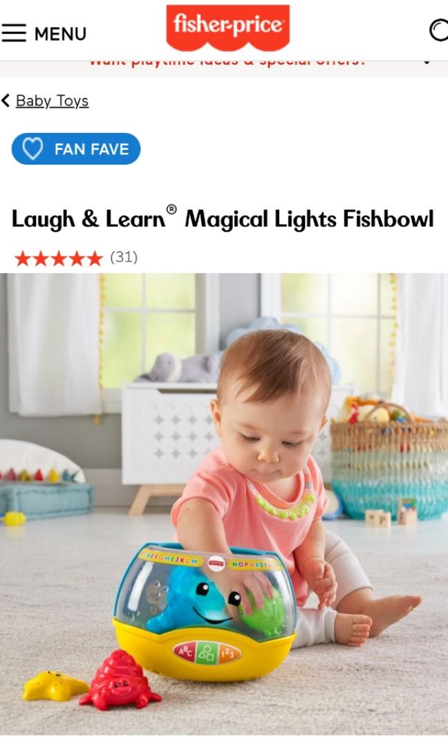 fisher price magical fish bowl