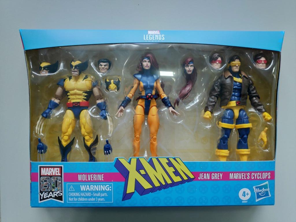 Marvel Legends "Love Triangle" X-Men 3 Pack (Wolverine, Jean Grey ...